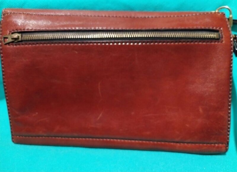 Borseta business Manfield Paris made in Italy, piele vitel
